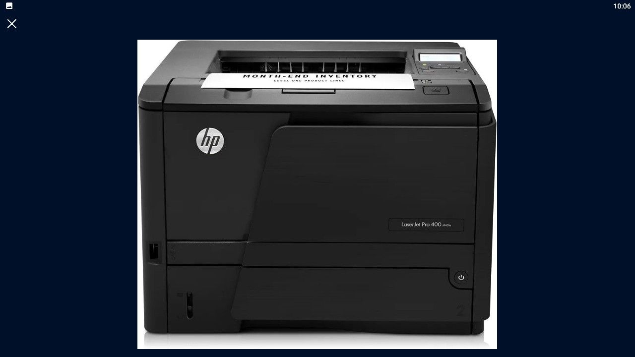 HP LaserJet Pro M401 Printer. Ink Toner Not Included.