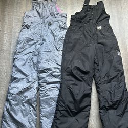 Snow Bib Girls size 7-8 and 10-12