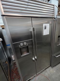 48" KENMORE PRO BUILT IN STAINLESS STEEL REFRIGERATOR 