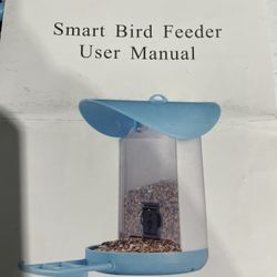 Smart Bird Feeder Camera, Bird Watching HD Camera, Ultra Wide-Angle Lens Wireless Bird Feeder Camera with Motion Detection, Bird House with Video and 