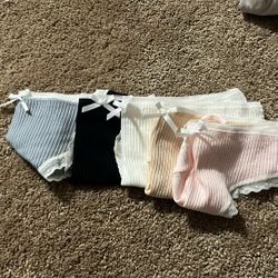5 Pair Of Lace Underwear Size M