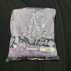 Sp5der Purple Açaí Hoodie 