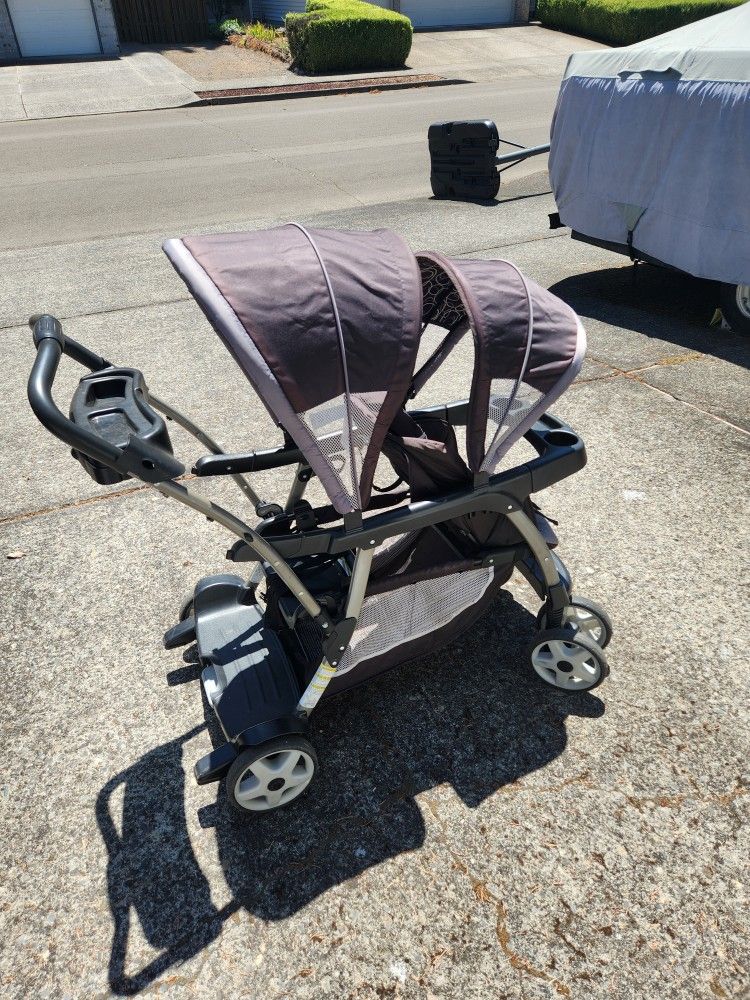 Large Graco Double Stroller