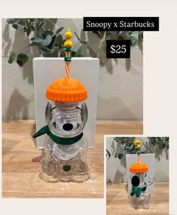 Starbucks x Peanuts snoopy