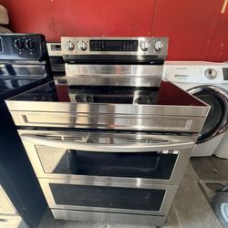 Samsung Stove Stainless Steel electric Dual Oven 