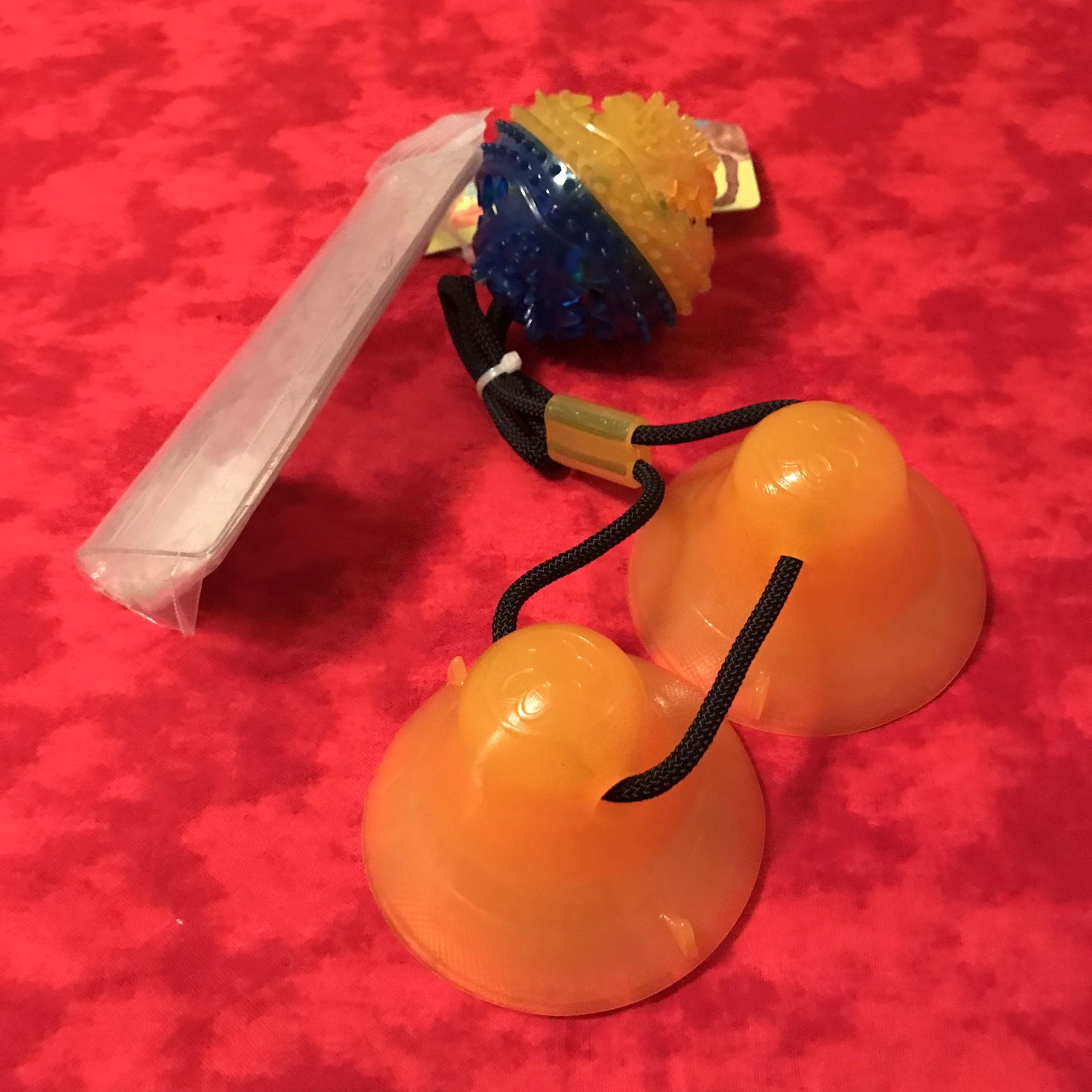 Double Suction Dog Toy