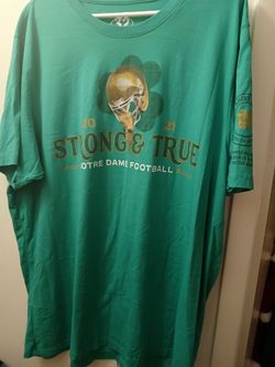 2021 Notre Dame Football T-Shirt 4XL