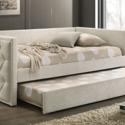 Daybed With Trundle White