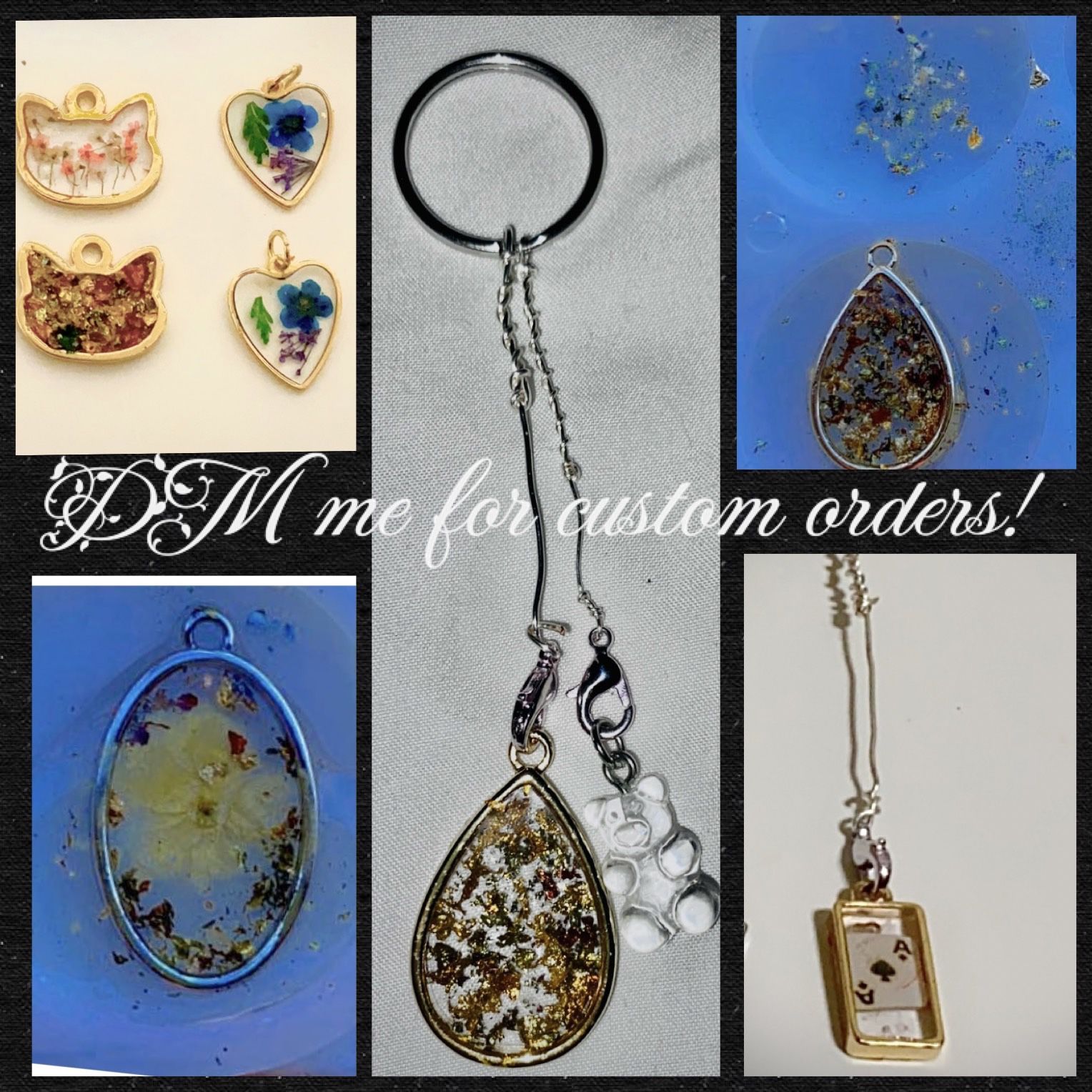 Customizable Jewelry Pendants/ Keychains For You