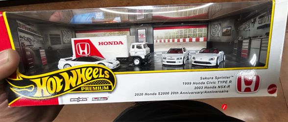 🔥 Hot Wheels Premium Diorama Collector Set Honda Type R Heritage 🔥