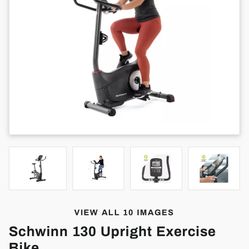 New in box, Schwinn 130 Upright Exercise Bike