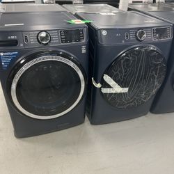 50% OFF New Open Box Ge Ultra Fresh Washer And Dryer Set Msrp $2398