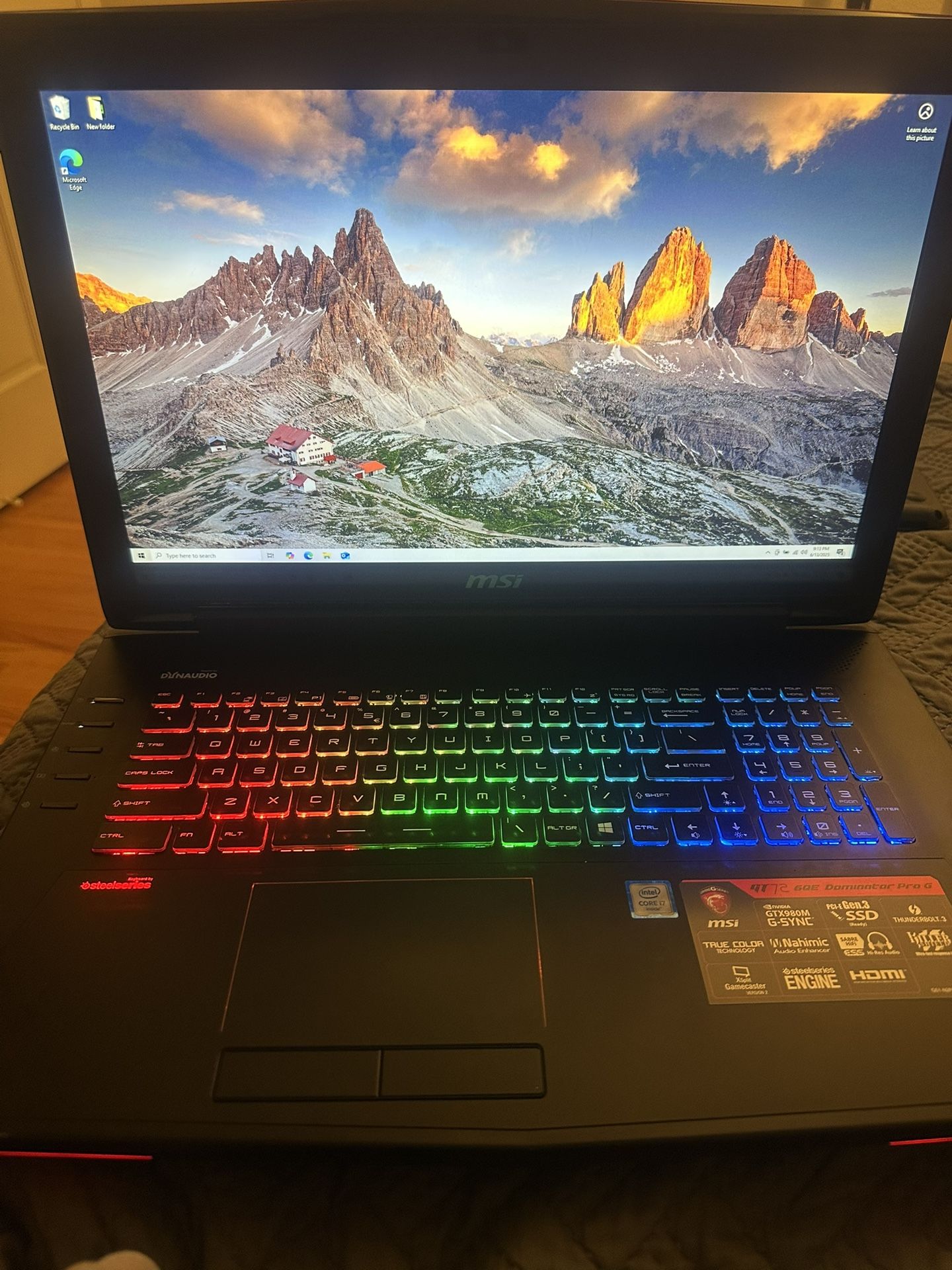 Gaming MSI GT72 6QE Dominator Pro G