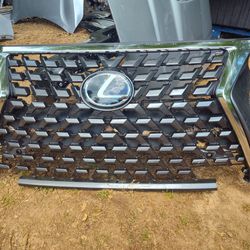 Chrome Grill Trim And Emblem For 2014 To 2023 Lexus Gx460 OEM Parts