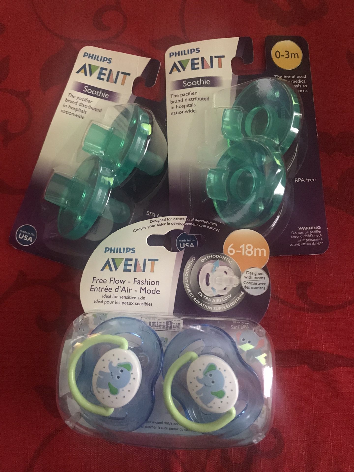 Philips Avnet Pacifiers