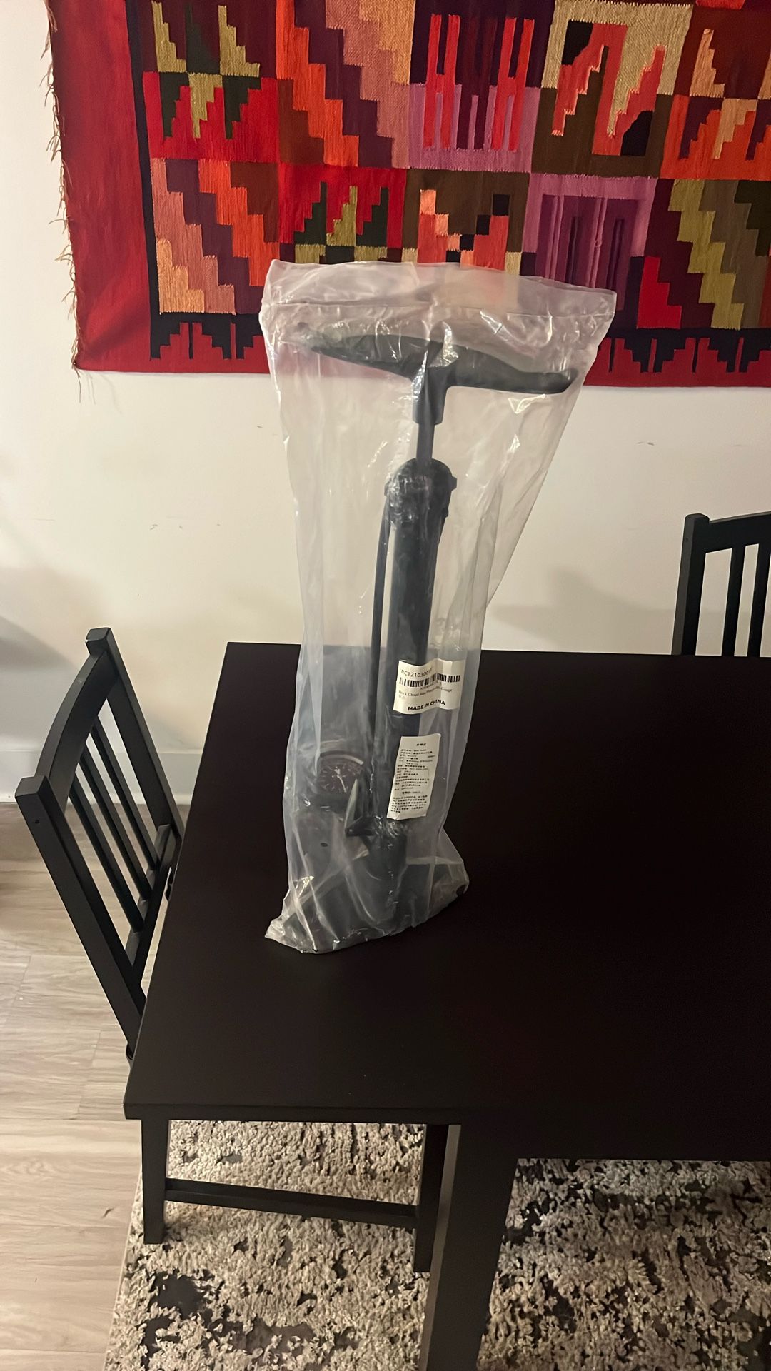 New Rock Cloud Bike Pump With Gauge