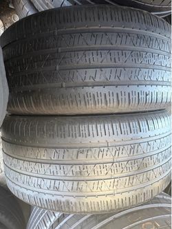 (2) 285/40R22 PAIR OF USED TIRES HANKOOK 50% LIFE !!