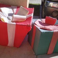 Christmas Gift Yard Ornaments