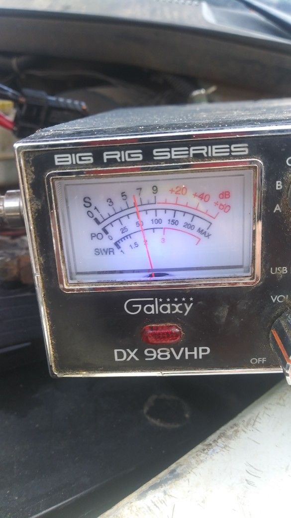 Galaxy Dx98vhp 10 Meter Cb/radio With Monkey Made Antenna for Sale in