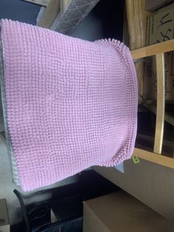 Pink Bathroom Rug