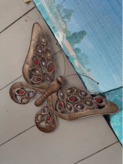 Large Butterfly Wall Hanging Decor
