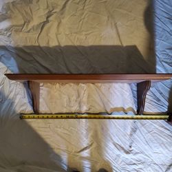 Wood Shelf 30" L X 8" D