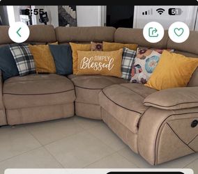 A Beautiful Sectional Sofa