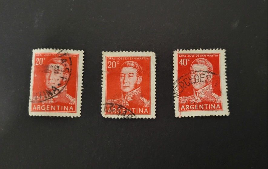 Argentina Jose San Martin Stamps