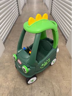 🦖 Little Tikes Dinosaur Cozy Coupe – Kids Ride-On Car