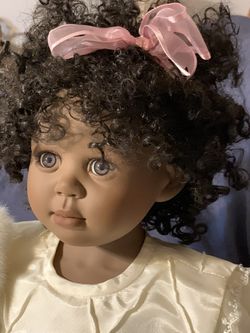 Beautiful Christine Orange Vinyl Collectors Doll