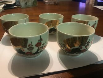 5 Japan tea cup