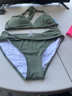 Bathing suit, two-piece size medium