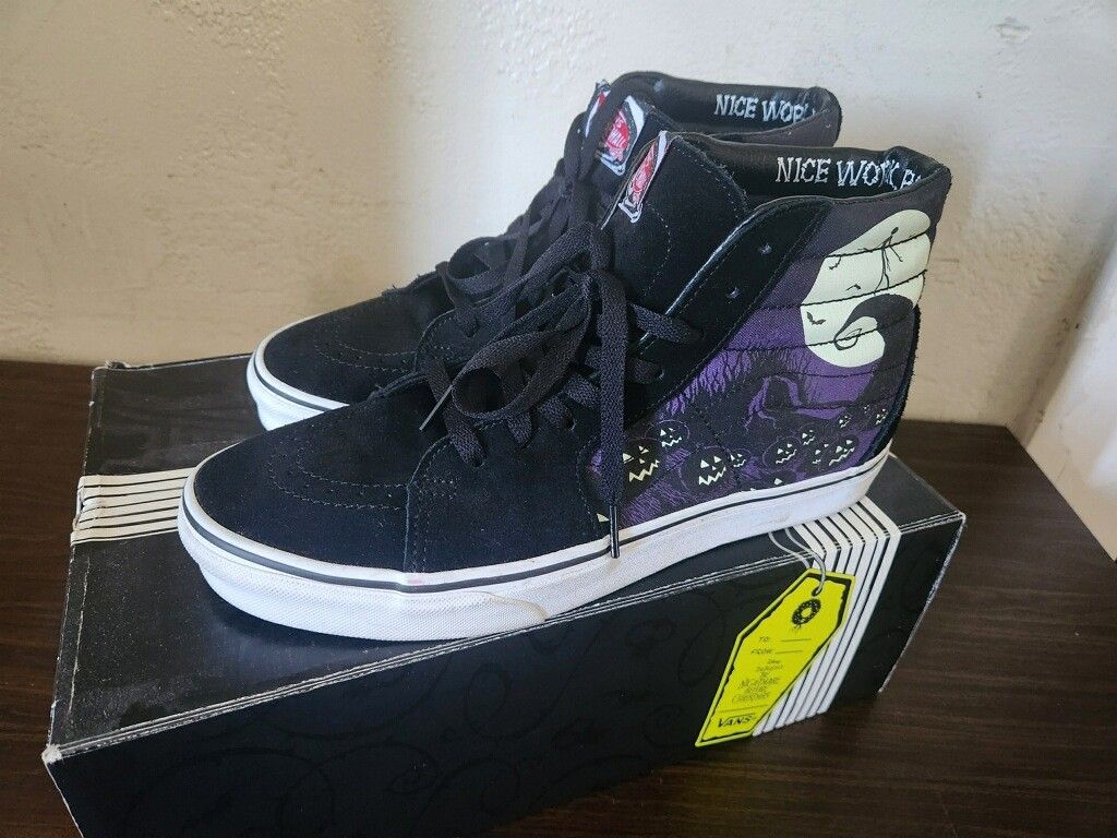 Vans x Nighmare before Christmas sk8 high size 10 men