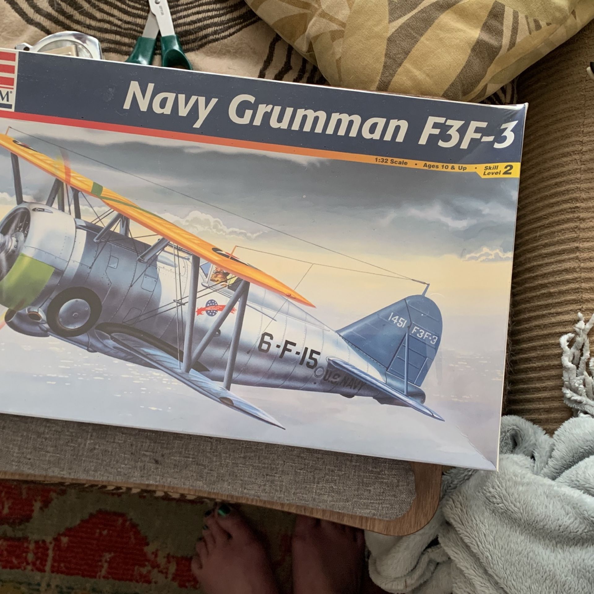 Revell Monogram Navy Grumman F3F-3