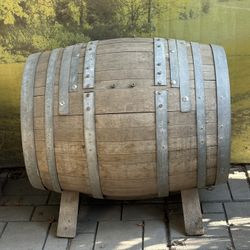 WINE BARREL TRUNK - ICE CHEST $150