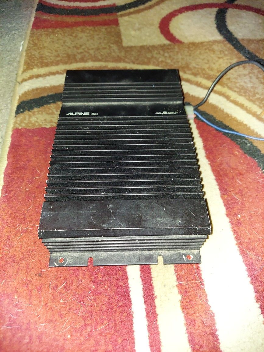 Alpine Car Amplifier