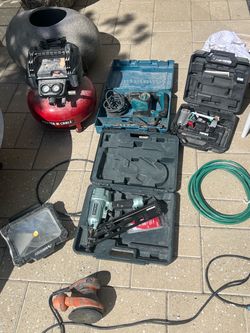 Mikita, Hitachi, Porter Cable, Ridgid tool collection