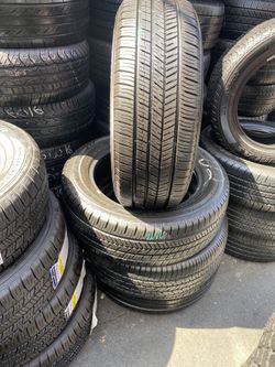 SET YOKOHAMA 205/60/16 SEMI NEW 85% TREAD LIFE $180 INCLUDE PROFESSIONAL INSTALLATION AND TAX