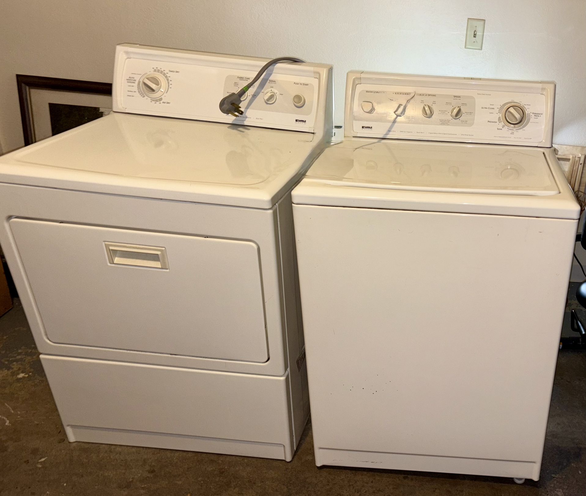 Washer And Dryer