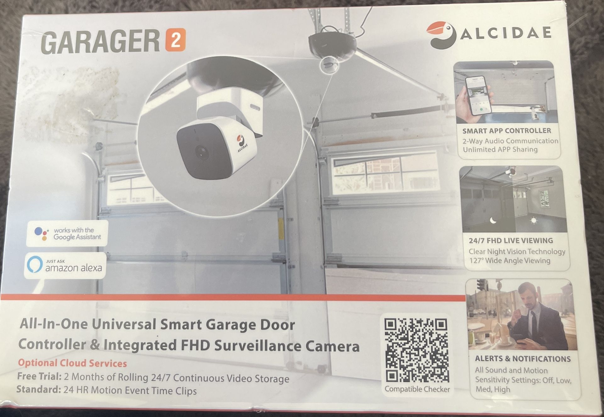 Garager 2 All-in-One Universal Smart Garage Door