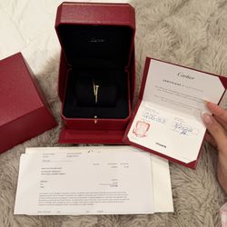 Cartier Juste Un Clou Small Bracelet Model Full Set Size 