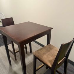 Dining Table And 2 Chairs