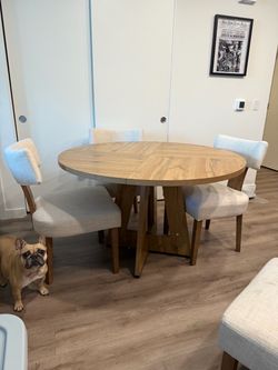 Table and chairs