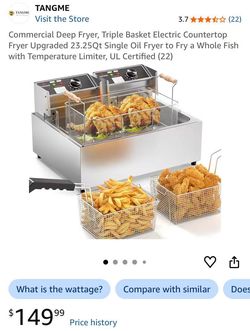 Commercial Deep Fryer