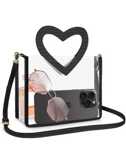 Brand New Clear Bag for Stadium Events, Clear Tote Bags for Women, Stadium Purses for Concerts Sports Fans