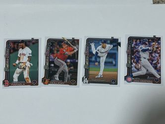 Topps 2025 Future Stars Jackson Holiday, Pete CroweArmstrong, Yamamoto