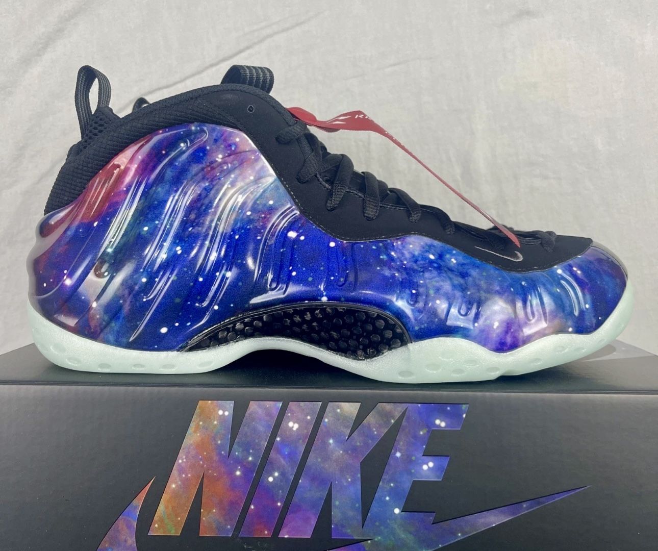 Nike Galaxy Foamposite Size 14