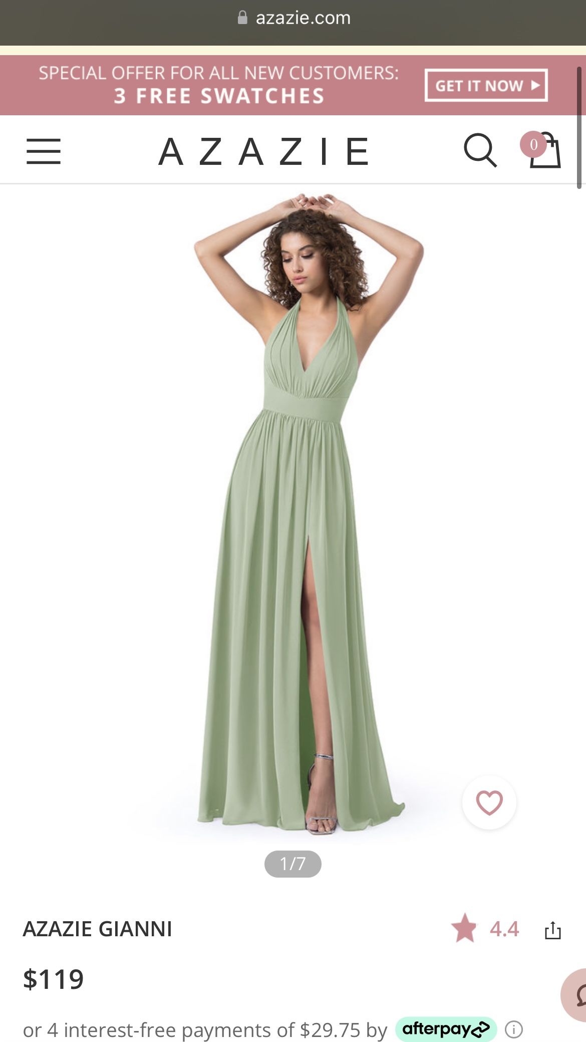 Dress from Azazie