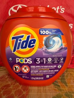 Tide pods - spring meadow scent
