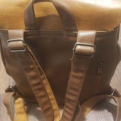 Zebella leather ladies backpack